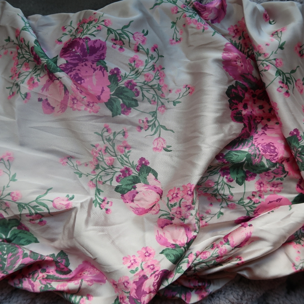 For Love And Lemons Dress Floral Vintage Slip Dress Ruched Palais Floral Ruched - Picture 5 of 8